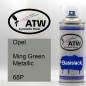 Preview: Opel, Ming Green Metallic, 68P: 400ml Sprühdose, von ATW Autoteile West.